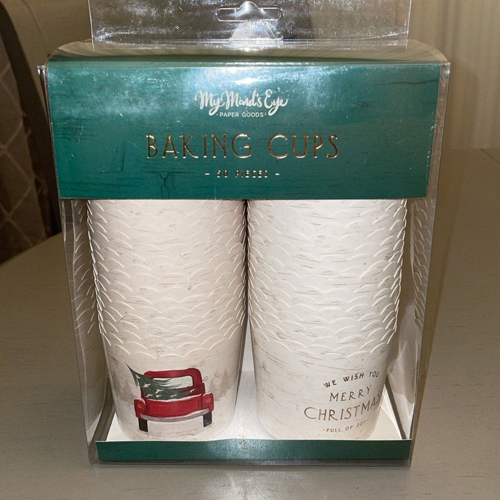 My Mind’s Eye Red Truck Christmas Baking Cups
